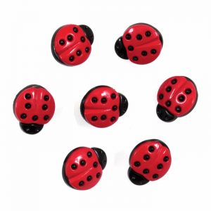 Buttons-Ladybirds