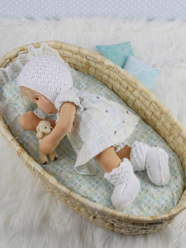 Bonnet & Booties PDF Knitting Pattern