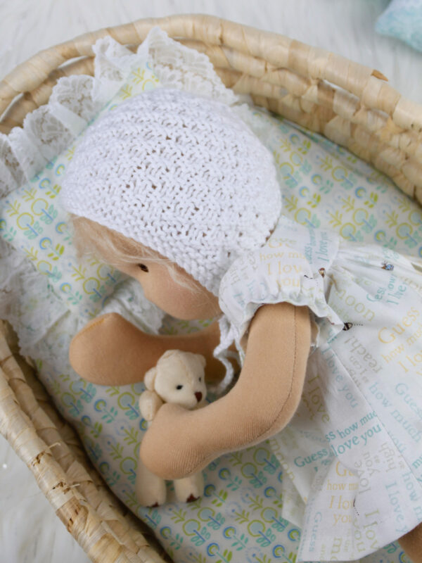 Bonnet & Booties PDF Knitting Pattern - Image 2