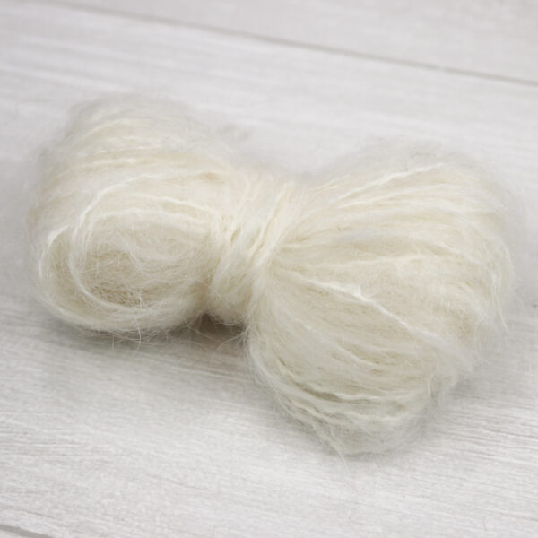 Brushable Mohair for Baby Molly - Pearl