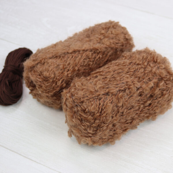 Premium Mohair Pack for Polly - Chocolate