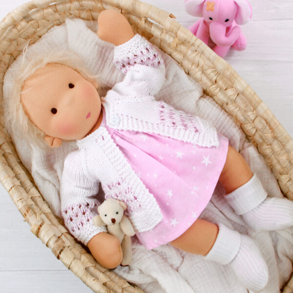 Baby Molly's Cardigan PDF Knitting Pattern - Image 2
