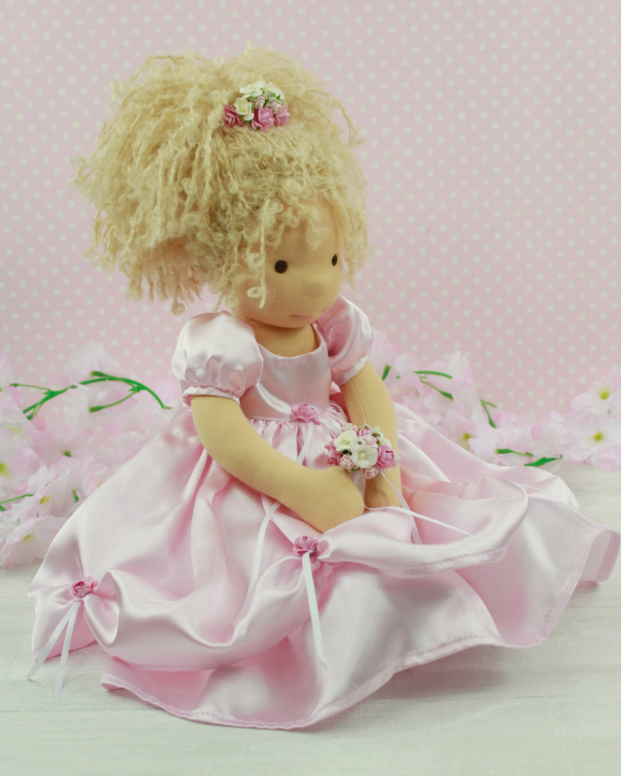 Flower Girl Dress PDF Sewing Pattern for Little Dolly Dot - Image 2