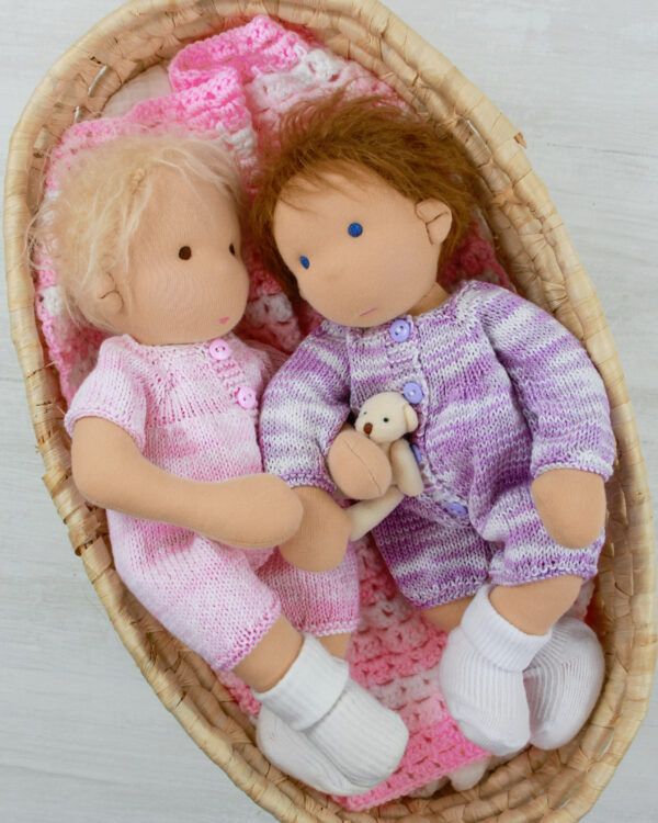 Baby Molly's Romper PDF Knitting Pattern - Image 3