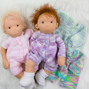 Baby Molly's Romper PDF Knitting Pattern