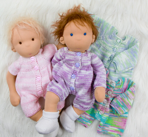 Baby Molly's Romper PDF Knitting Pattern