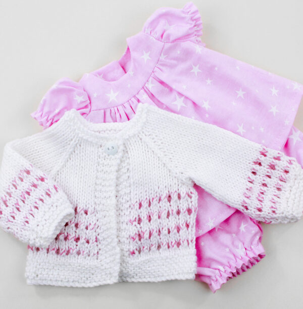 Baby Molly's Cardigan PDF Knitting Pattern