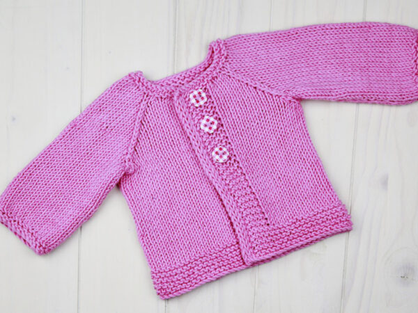 Classic Cardigan PDF Knitting Pattern