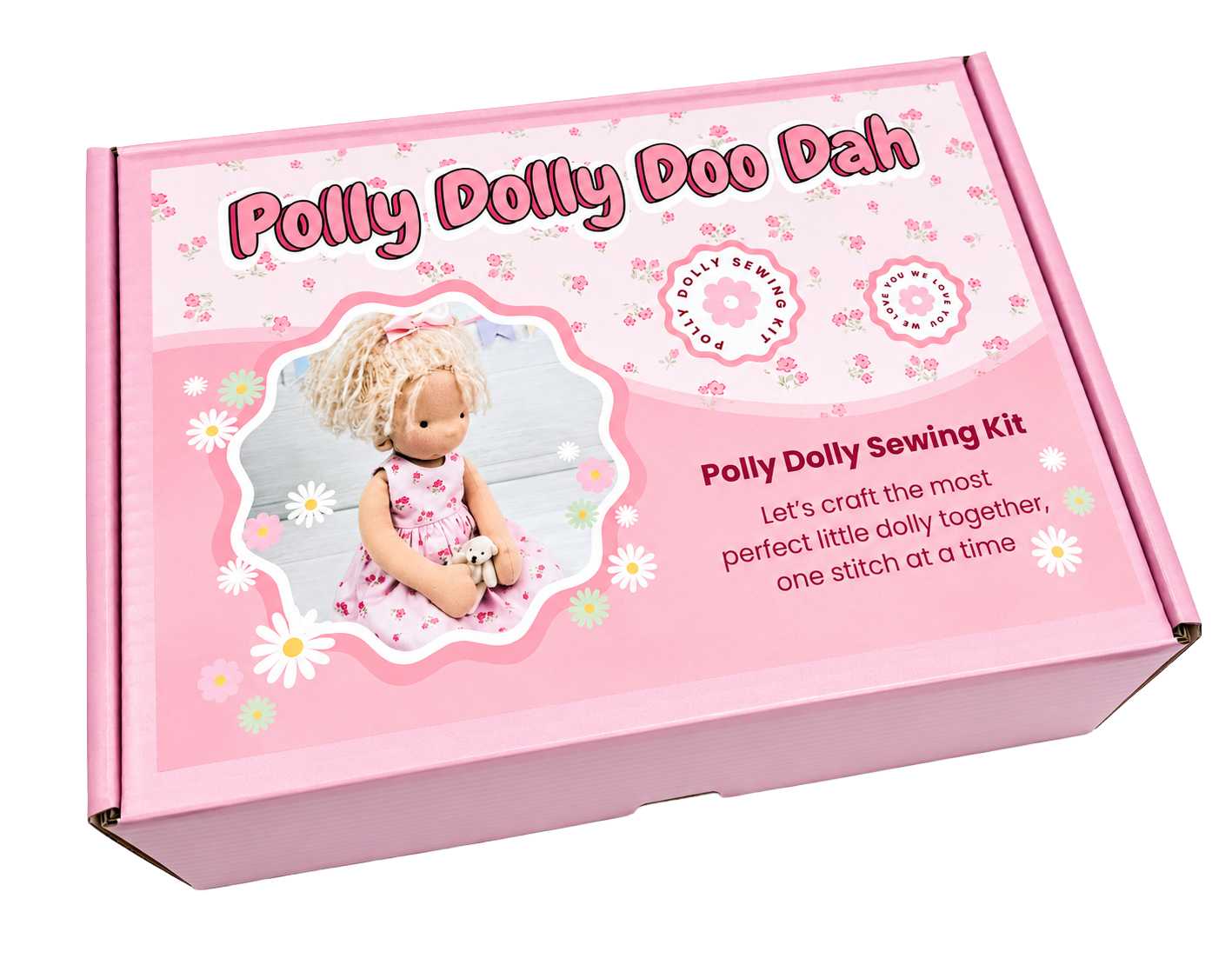 Polly Dolly COMPLETE Sewing Kit with Premium Mohair - Image 11