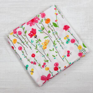 Ivory Pink Floral FQ